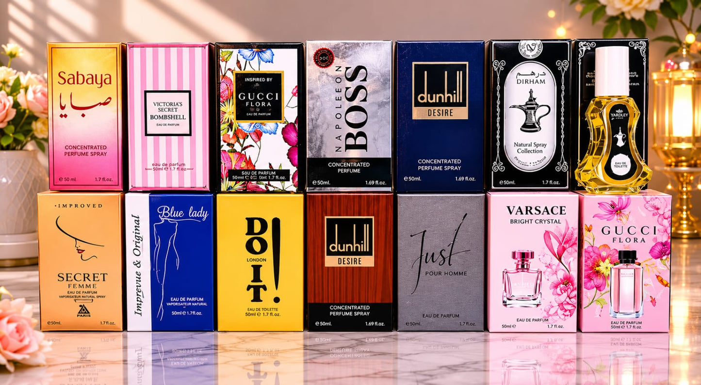 Pack of 12 Pcs x 35 ml Perfume deal