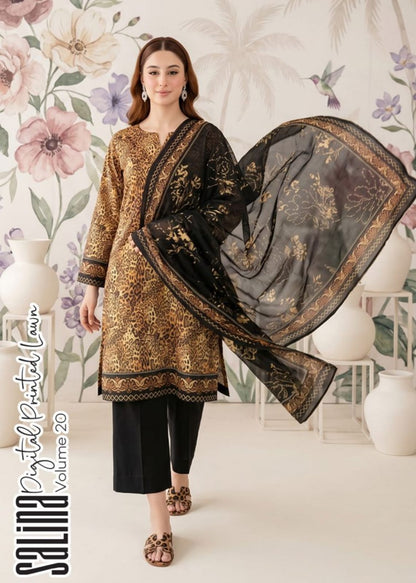 SALINA Digital Printed Lawn