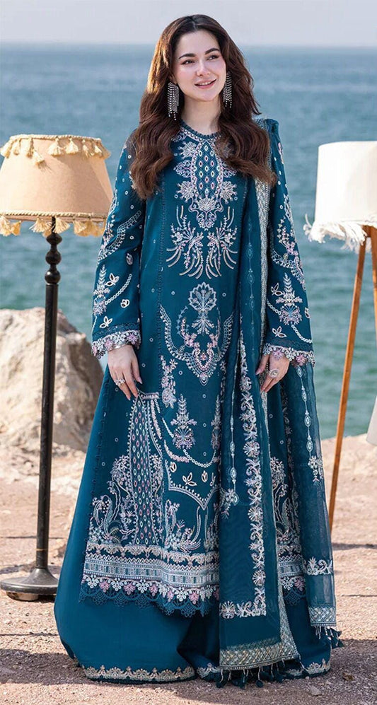 QALAMKAR LUXURY LAWN CHICKEN KARI COLLECTION