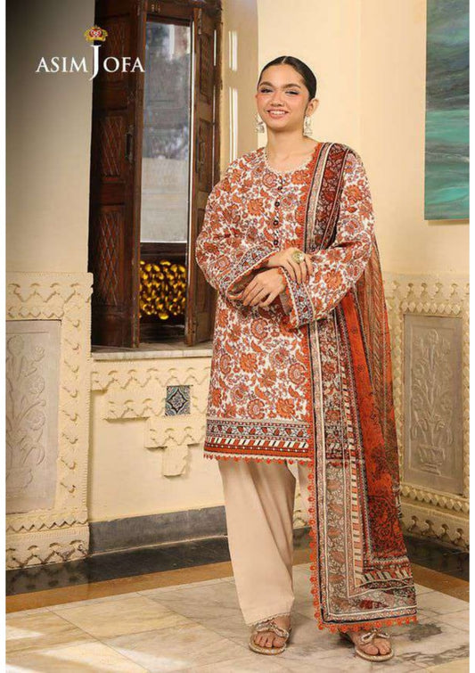 ASIM JOFA Printed Lawn Combined