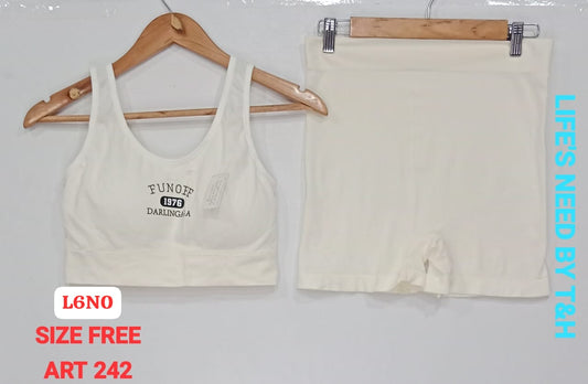 Sports Bra with boxer