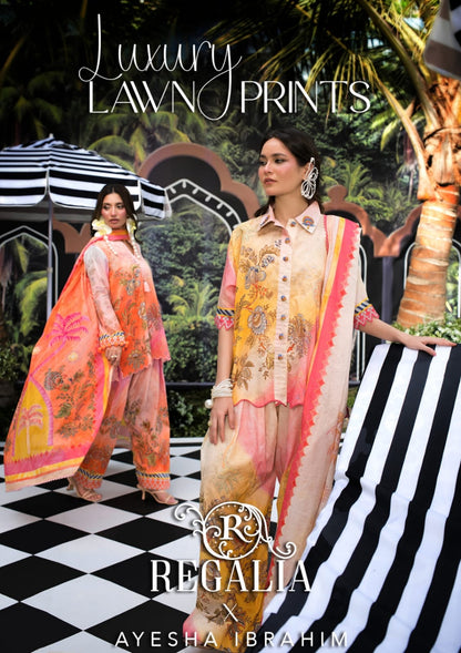 AYESHA IBRAHIM LUXURY LAWN PRINTS