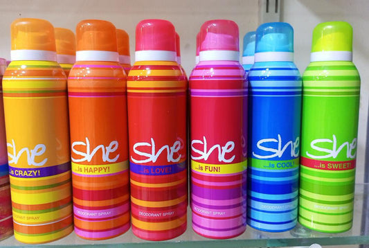 She DEODORANT SPRAY