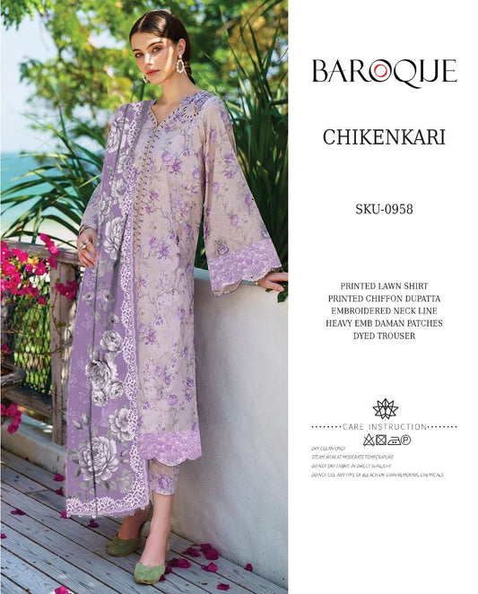 Baroque Lawn Collection