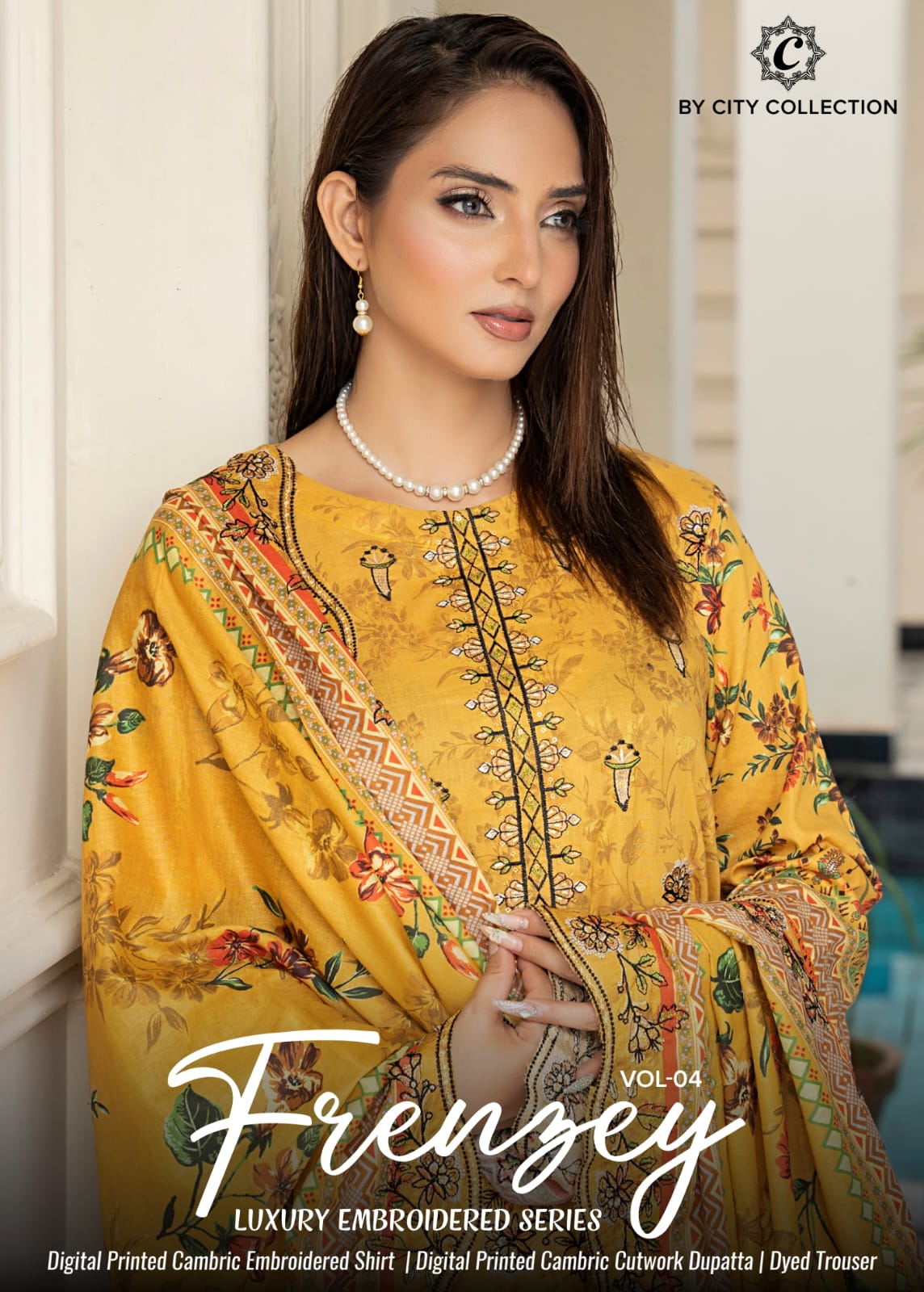 Frenzey Cutwork Dupatta Series