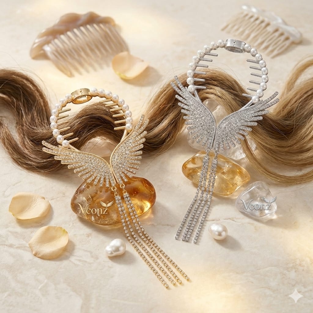 Fancy China butterfly hair Clew