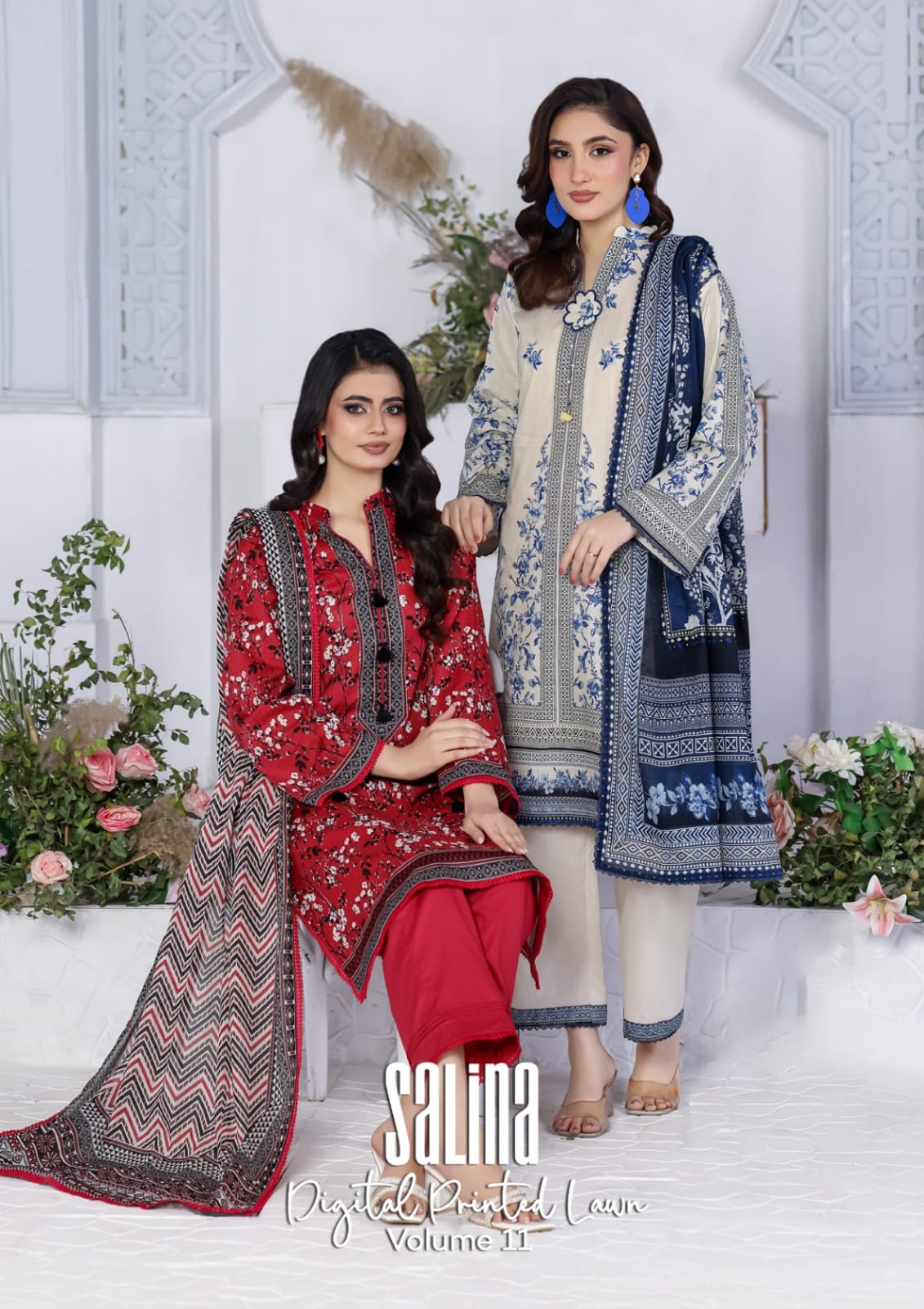 SALINA DIGITAL PRINTED LAWN  COLLECTION VOL-11 2026