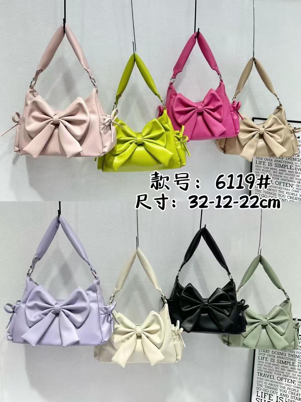 OFFICIAL BRANDED BOW STYLE HANDBAG & CROSSBODY