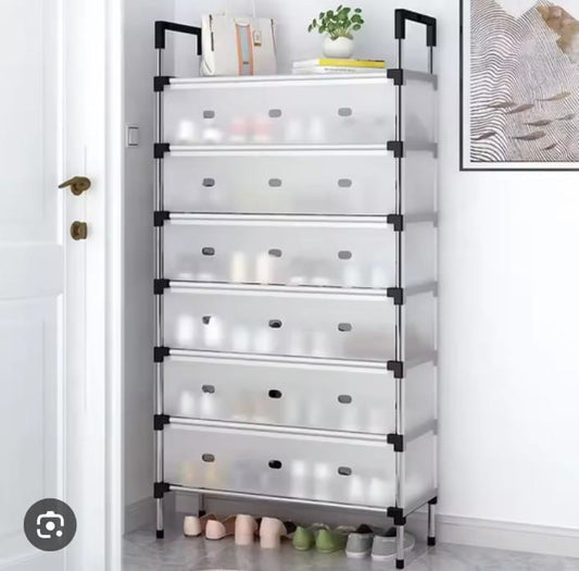 6 Layer Show Rack