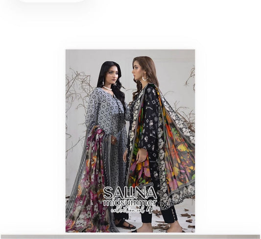 SALINA Digital Printed MIDSUMMER CAMBRIC Collection