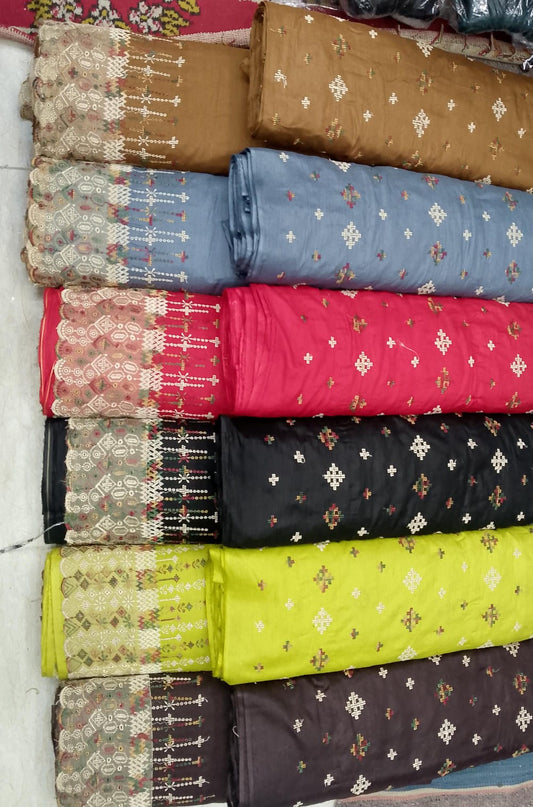 Chikankari 2 Pcs Embroidered