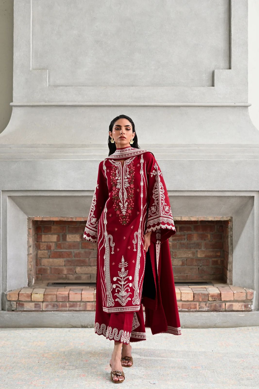 Zaib Luxury Lawn Embroidered Collection