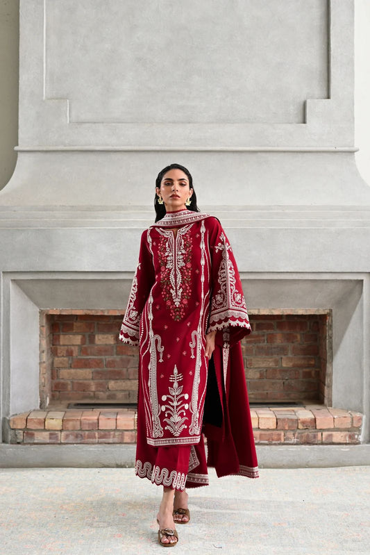 Zaib Luxury Lawn Embroidered Collection