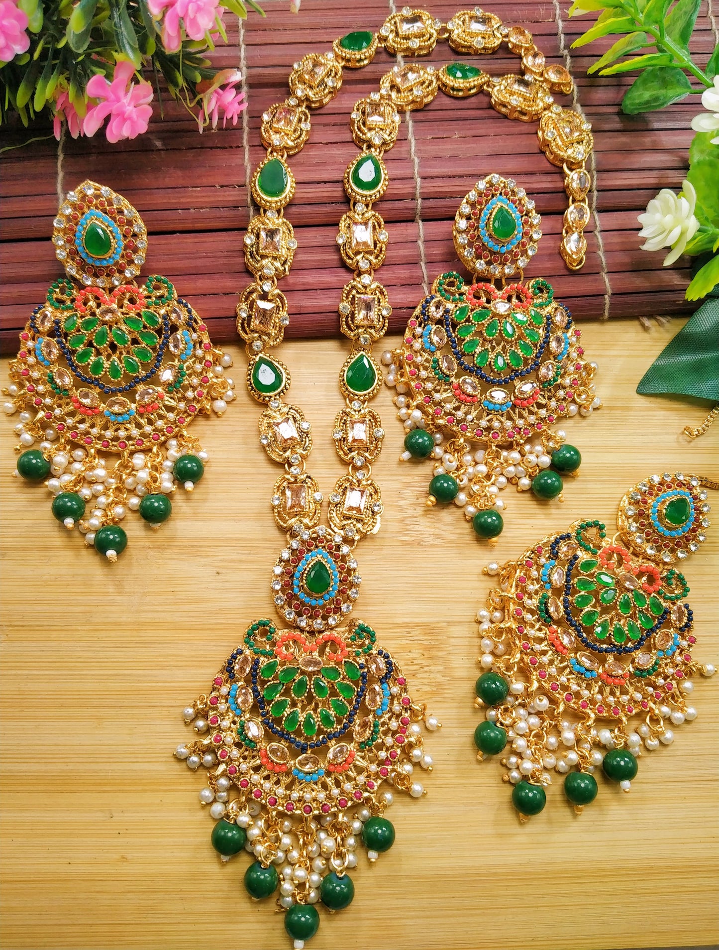 Big Size Pendant Zircon Mala