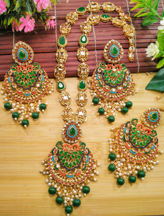 Big Size Pendant Zircon Mala