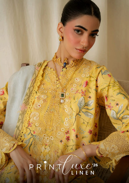 Print Luxe by Aabyan Embroidered Linen Collection