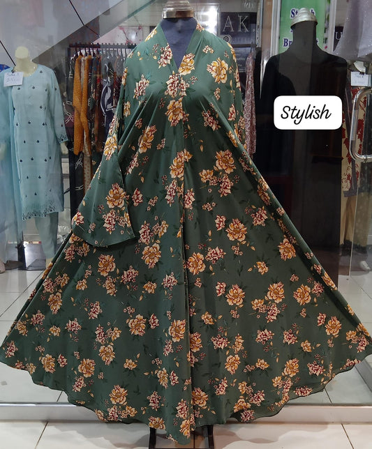 Abaya Summer Front open