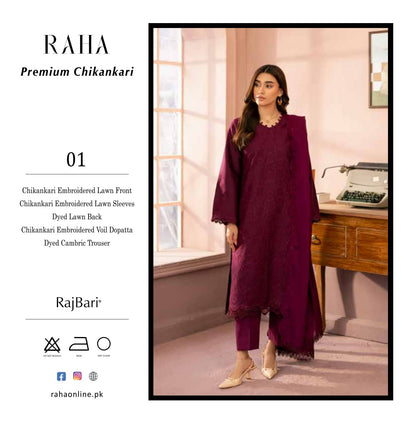 RAHA  PREMIUM CHIKANKARI