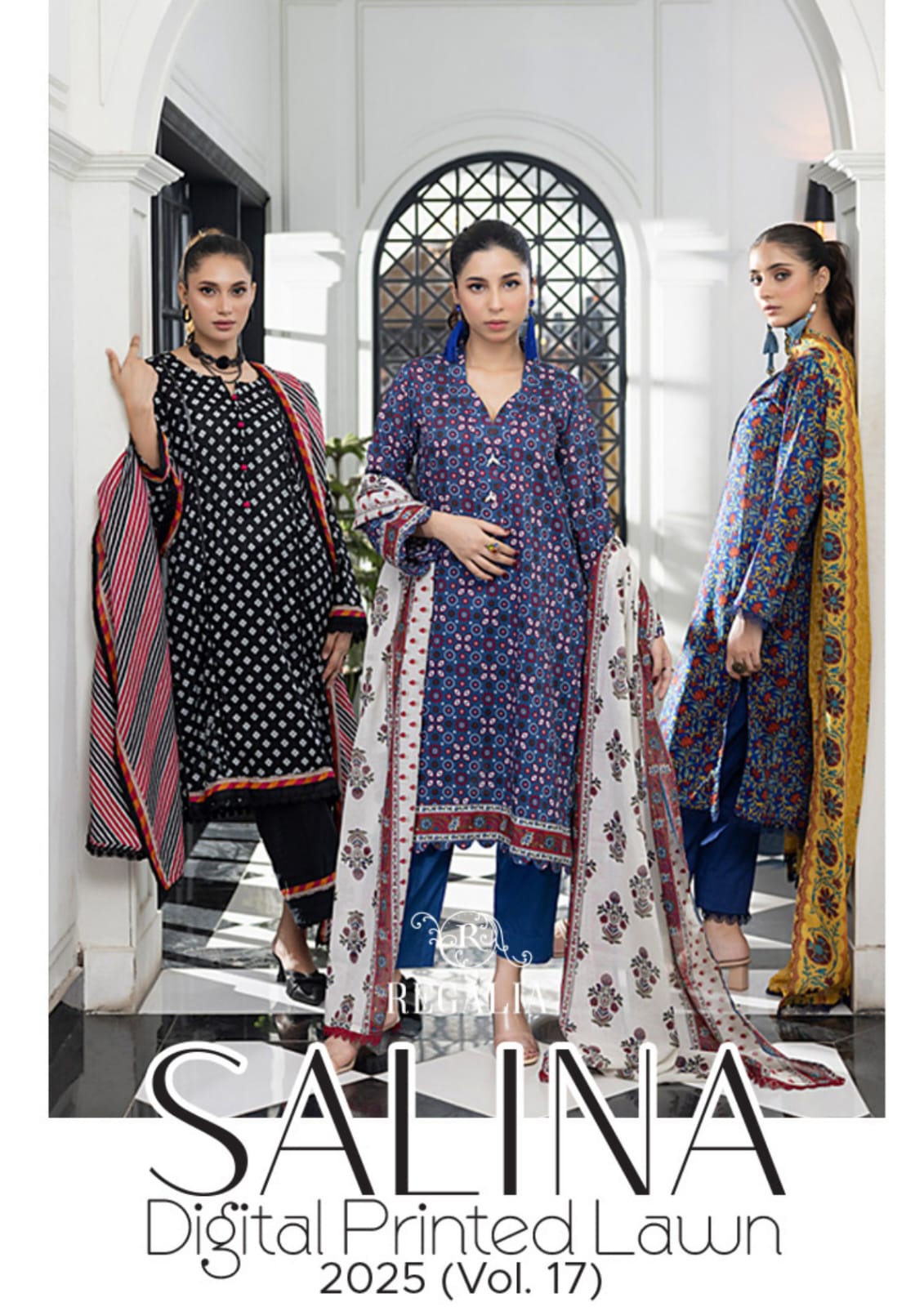 SALINA Digital Printed Lawn