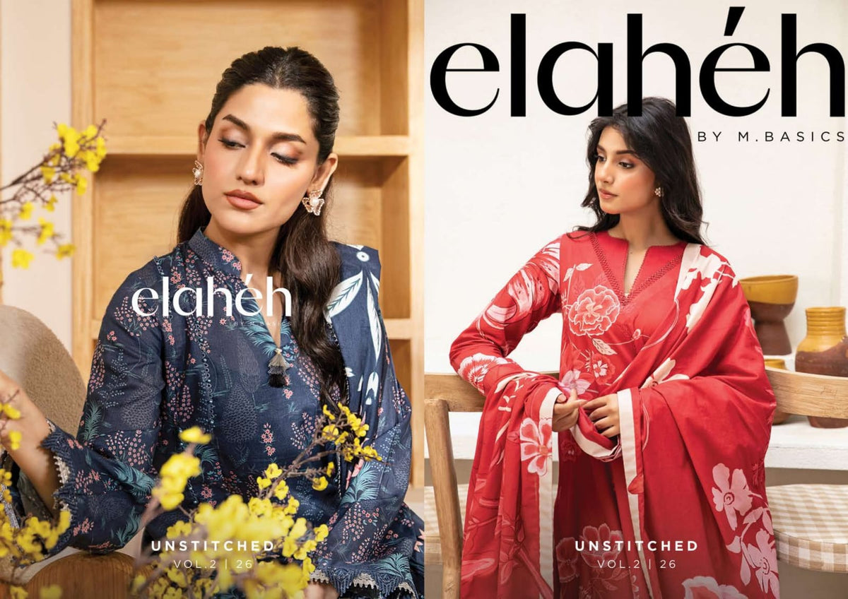 MARIA-B MBASIC ELAHÈH DIGITAL PRINTED LAWN COLLECTION