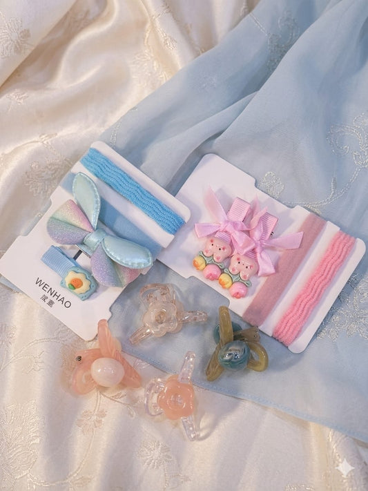 6 Pcs Fancy Plastic catcher