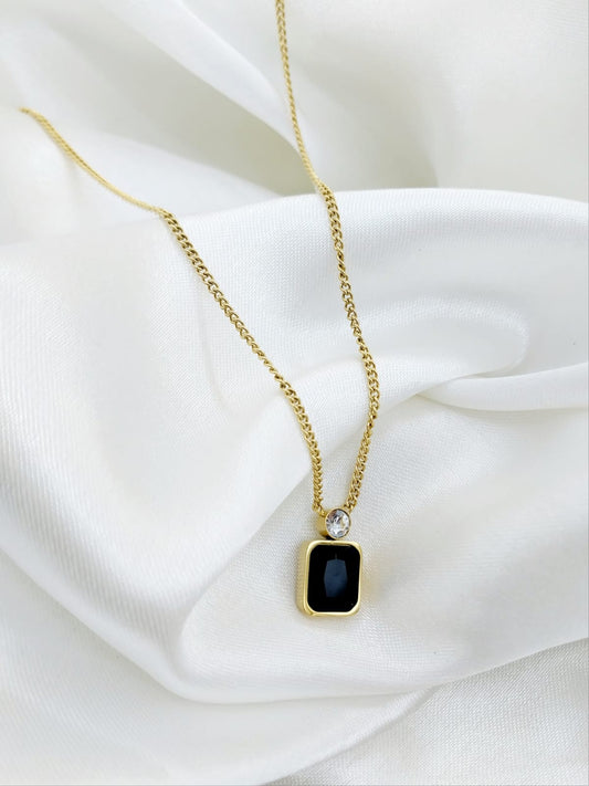 stillness still locket chain