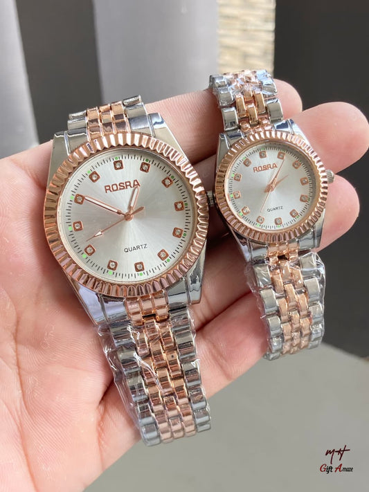 Rosra Couple Watch