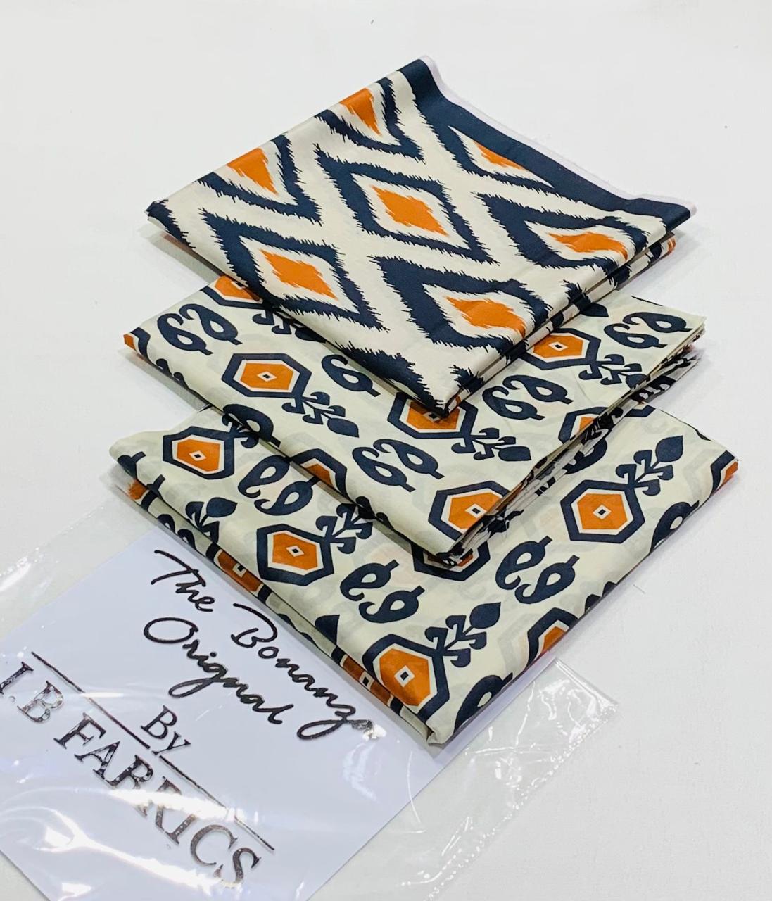 Bonanza IB Digital Printed 3 Pcs