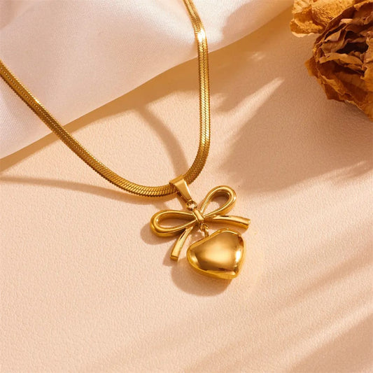 stillness still locket chain