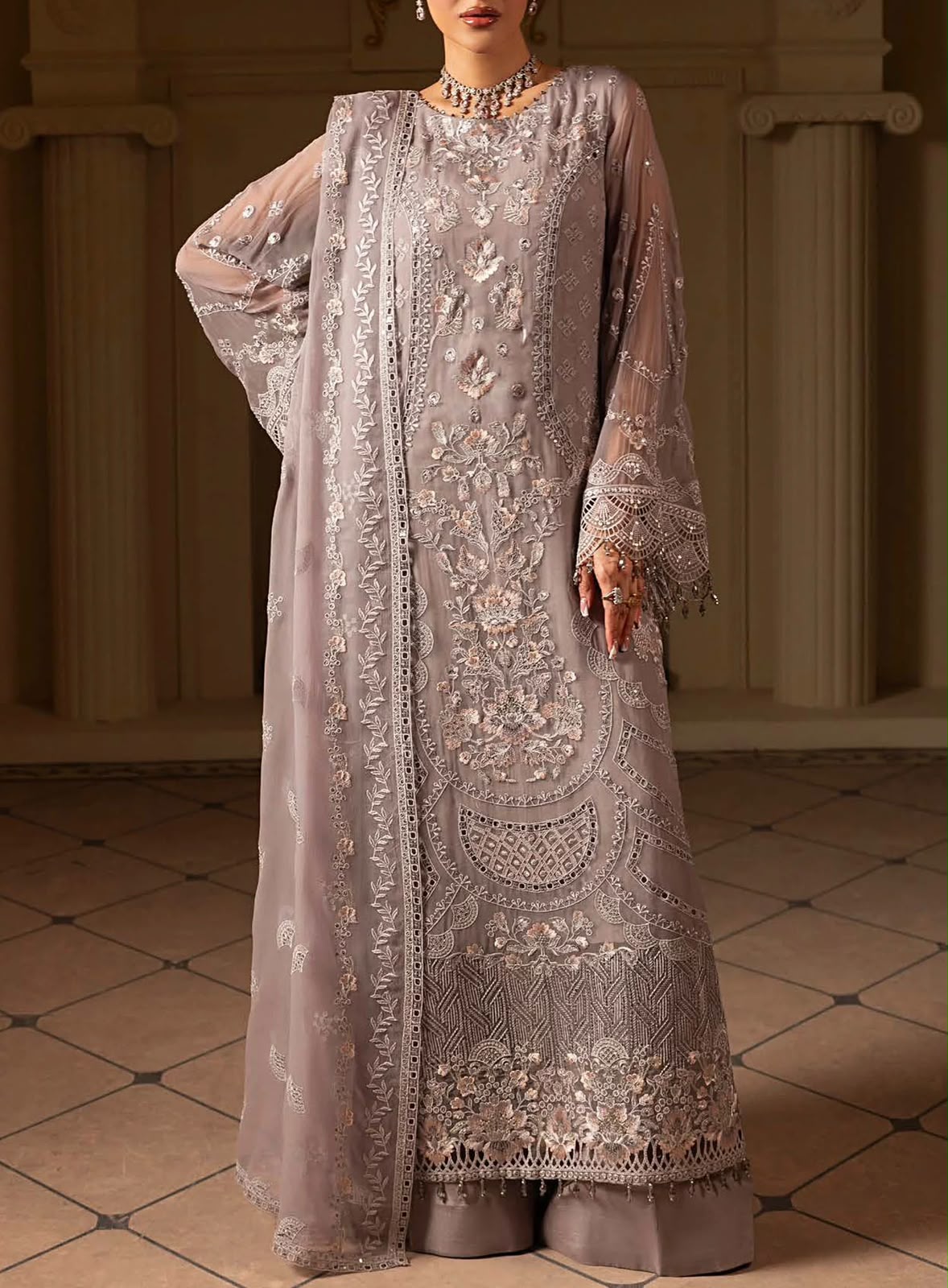 Lavish Embroidered Chiffon Collection 2026