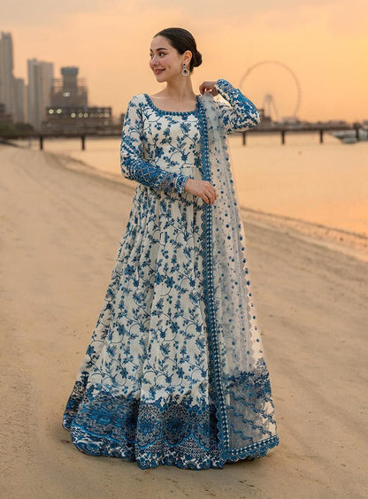 Faiza Saqlain Aya Luxury Lawn Collection Maxi Jehona