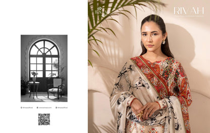 RIVAH Digital Printed Lawn Suit
