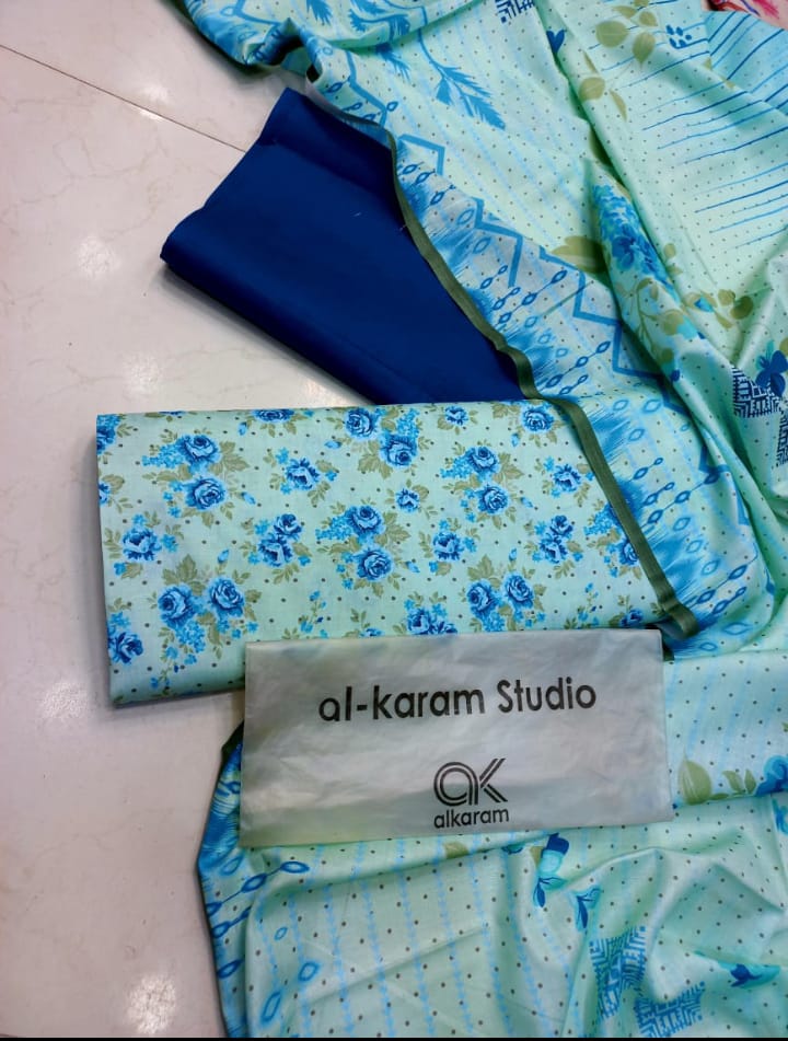 Al-Karam Kasturi 3 Pc Lawn