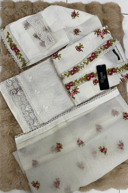 Regalia Organza Embroidered Stitch Collection