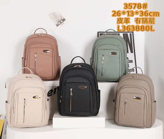 LEATHER BAGPACK