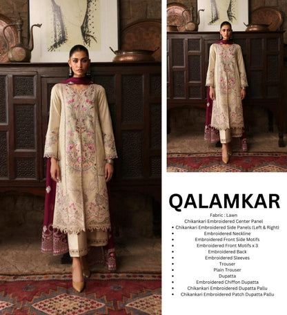 QALAMKAR Luxury Lawn Collection