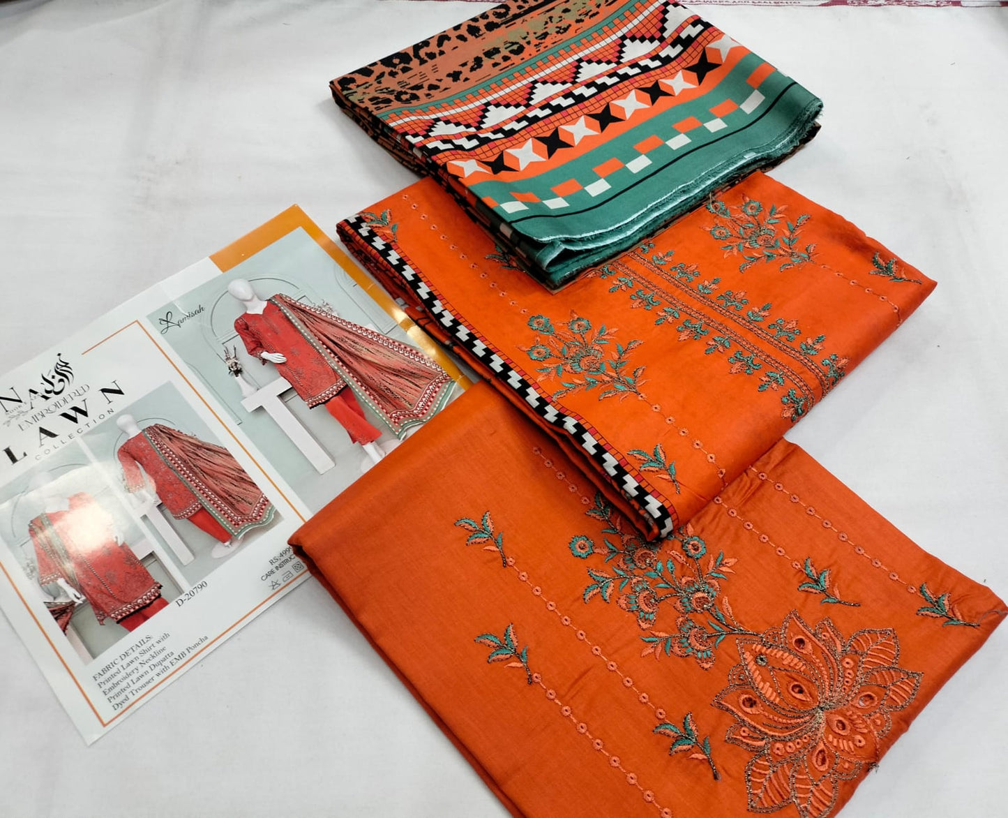 NOOR-E-AZAL LAWN COLLECTION