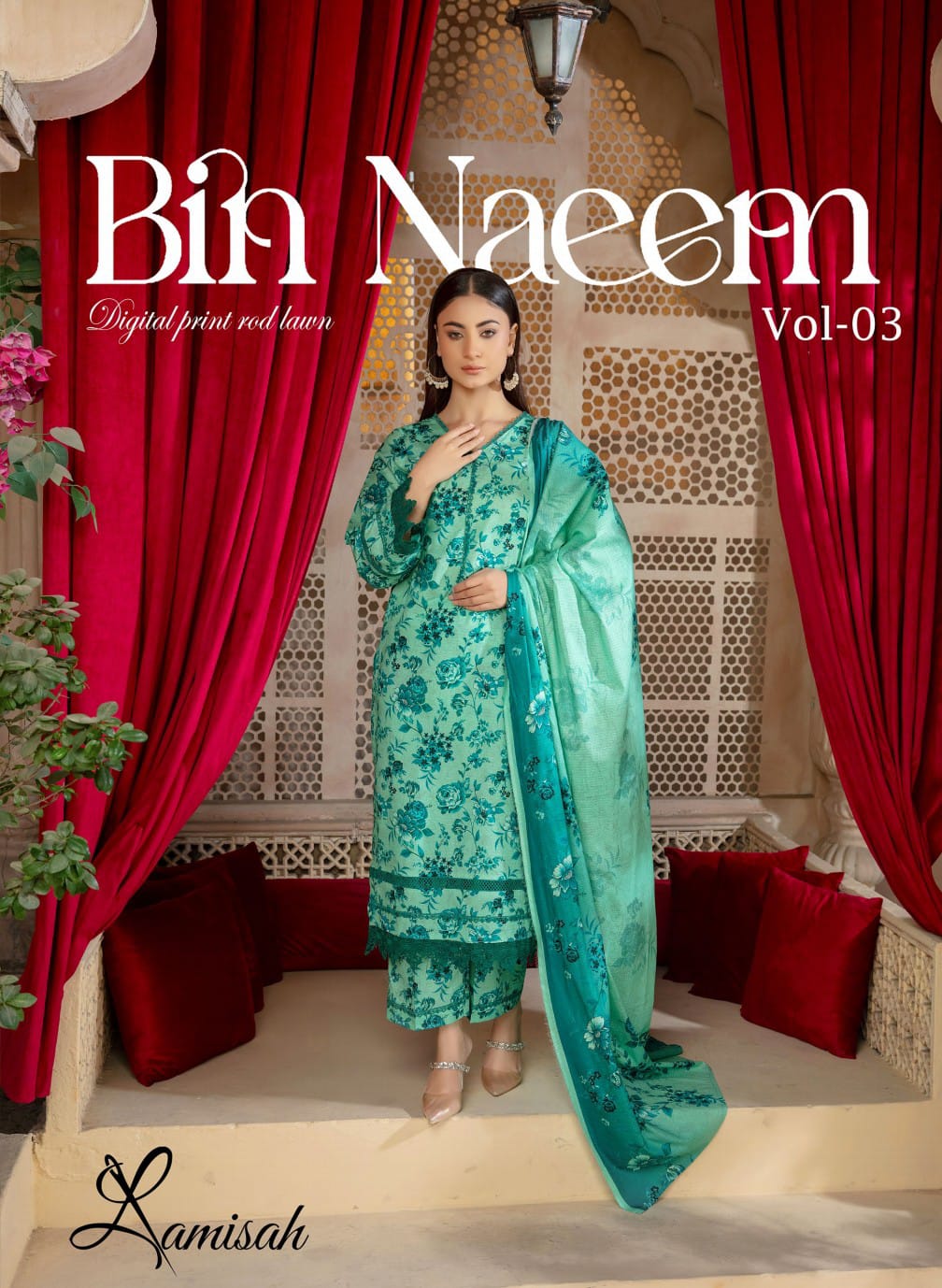 Orchid BiN Naeem Bana Dora Luxury Lawn