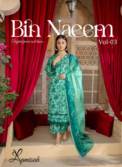 Orchid BiN Naeem Bana Dora Luxury Lawn