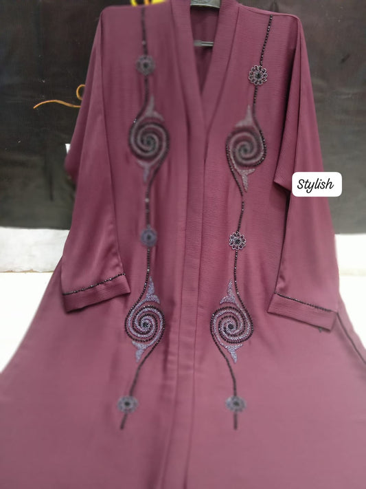 Front open Abaya