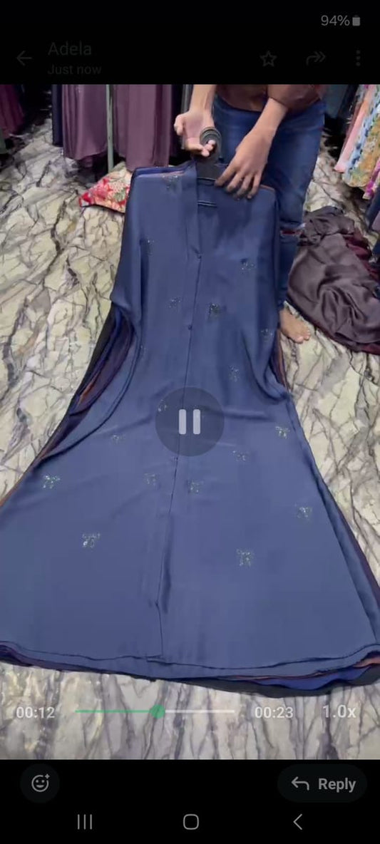Nida fabric Abaya