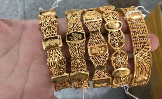 2 Pcs printed kara bangle Set