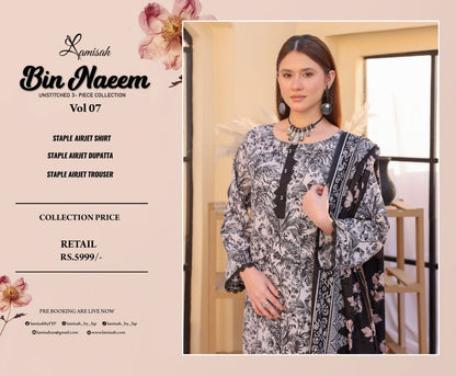 Bin Naeem Staple Linen