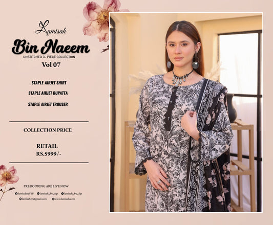 Bin Naeem Staple Linen