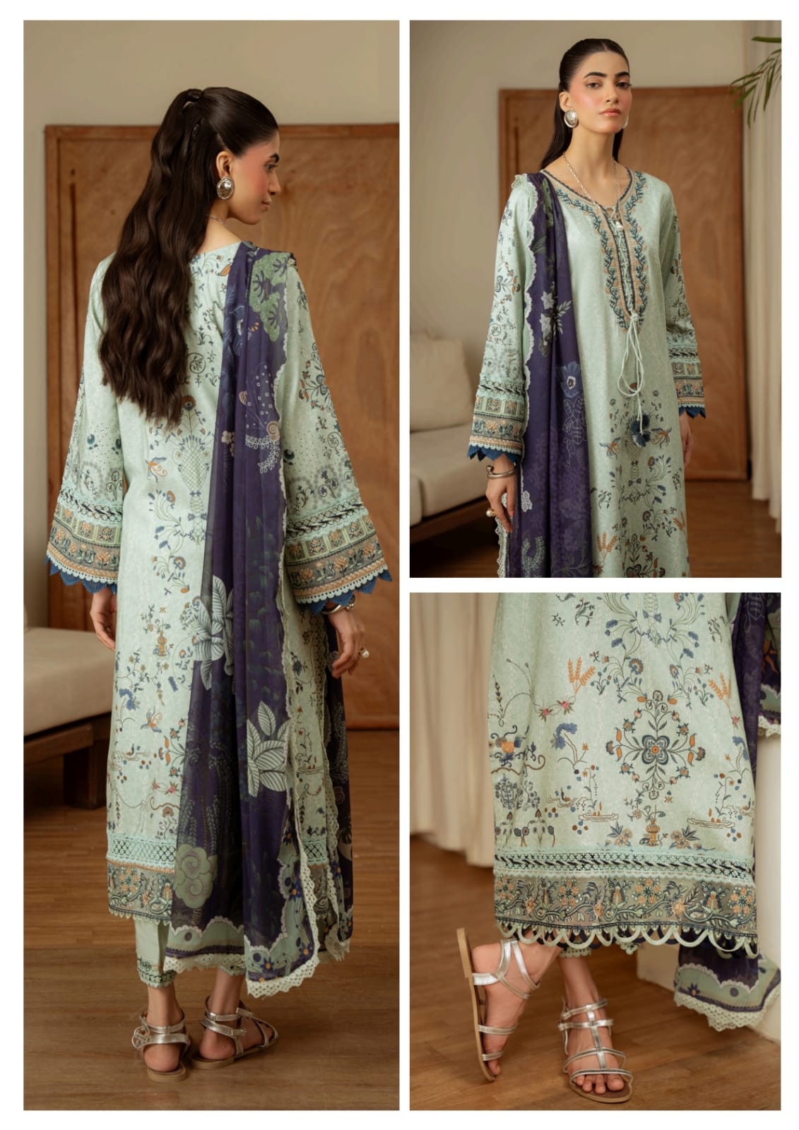 Print Luxe by Aabyan Embroidered Linen Collection