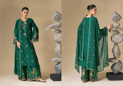 ZEENAT MOSHO PRET STITCHED COTTON CODES COLLECTION