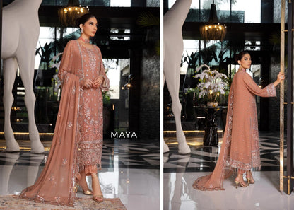 Afsaneh Luxury Pure Bamber Chiffon Collection