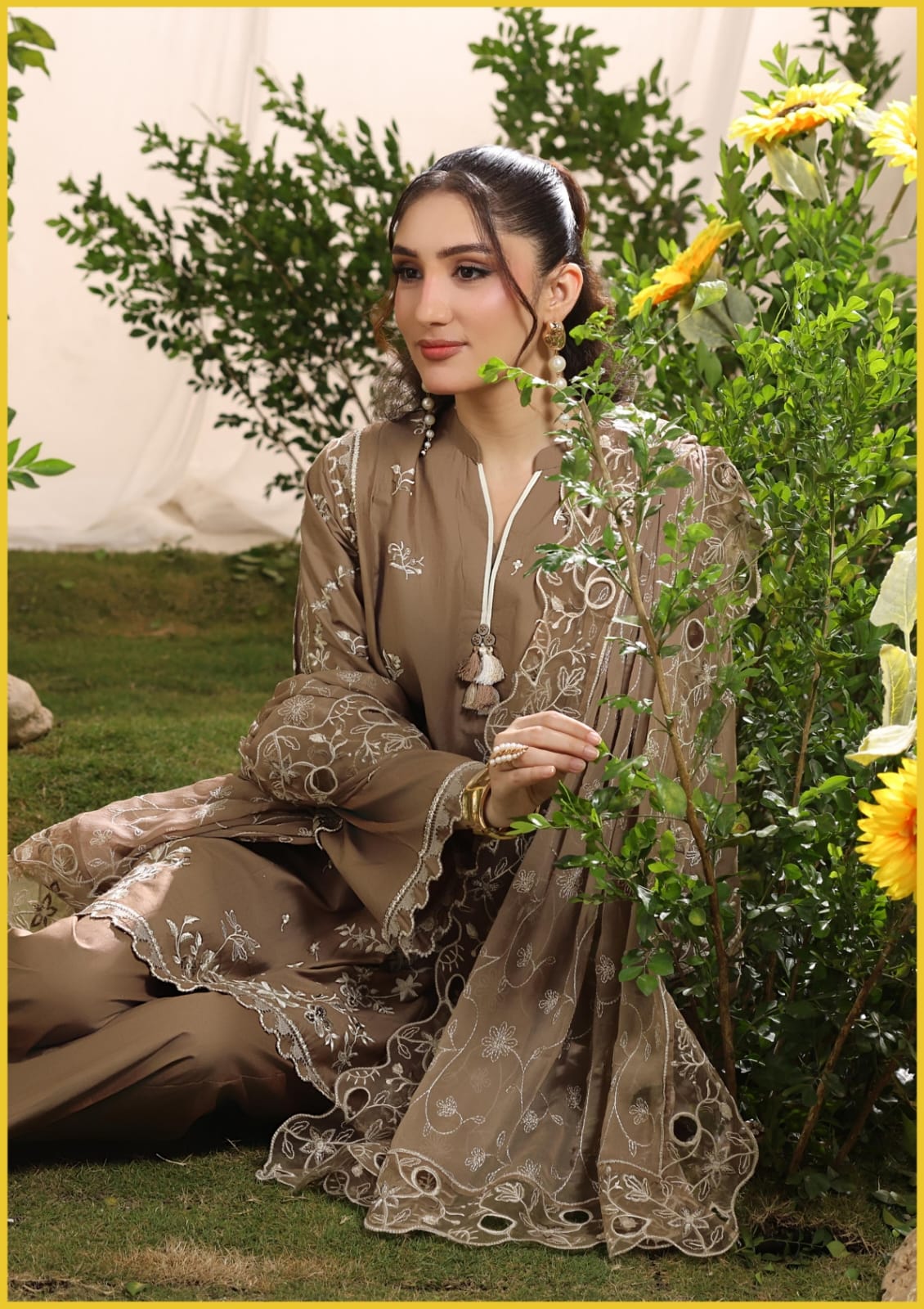 IRHA  GUZEL  Luxury Cotton 3 Pc Stitched Collection