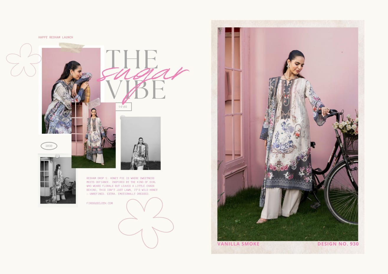 RESHAM LAWN BY FIRDOUS