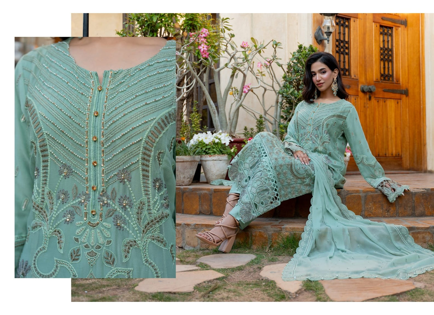 ASMIRA LUXE CHIFFON Embroidered Collection 𝟸𝟶𝟸𝟼
